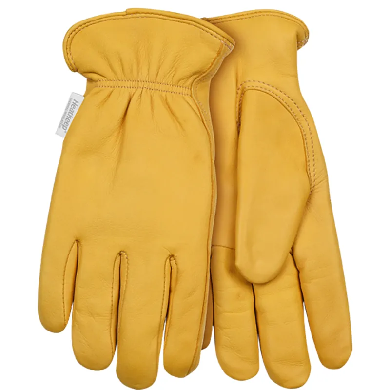 Kinco Women‘s Lined Premium Grain Deerskin Driver - Golden