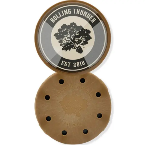 Rolling Thunder Game Calls CORE Glass Pot with Two Piece Striker Turkey Calls