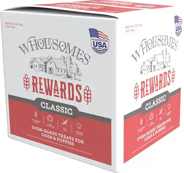 Wholesomes Rewards Puppy Variety Biscuit Dog Treats - 20lbs