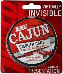 Zebco Cajun 330 yds Low-Vis Ragin‘ Red Fishing Line