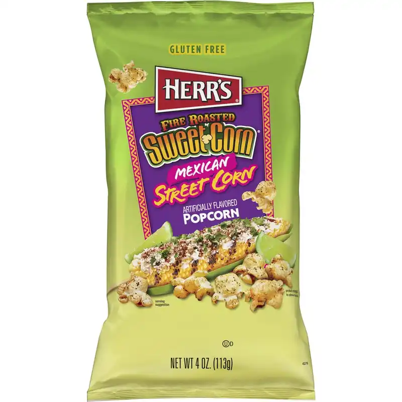 Herr‘s Fire Roasted Sweet Corn® Mexican Street Corn Popcorn - 4 oz