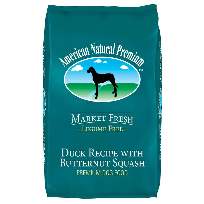 American Natural Premium Duck Recipe with Butternut Squash Chicken Free Dog Food