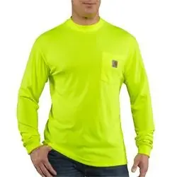 Carhartt Men‘s 100494
Force Color Enhanced Long-Sleeve T-Shirt