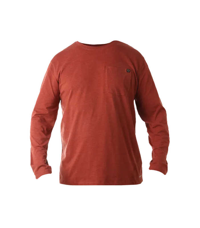 Noble Outfitters 11519 Men‘s Best Dang Long Sleeve Pocket Tee