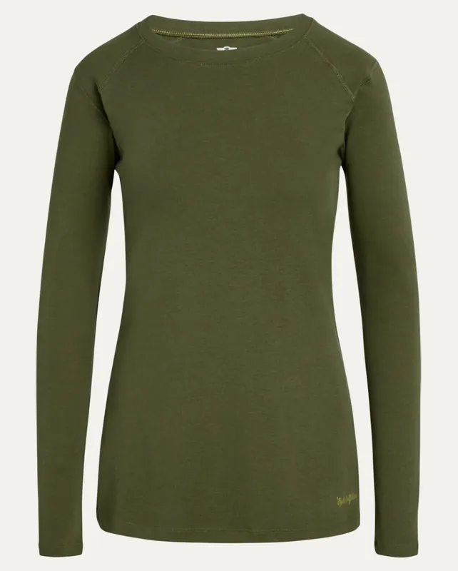 Noble Outfitters 21582 Women‘s Tug-Free Long Sleeve Crew Neck Shirt