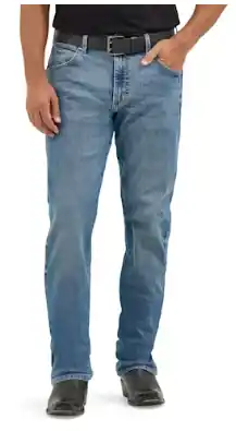 Wrangler Men‘s F25 Retro Gralin Medium Wash Slim Fit Straight Leg Jeans