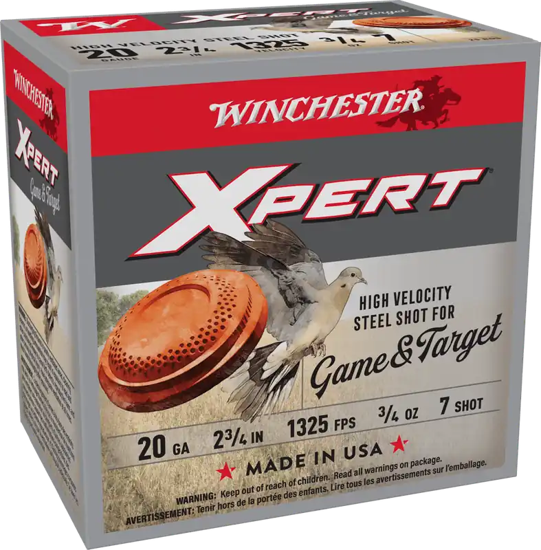 Winchester 20 Gauge, 2.75" Xpert Game & Target WE20GT7