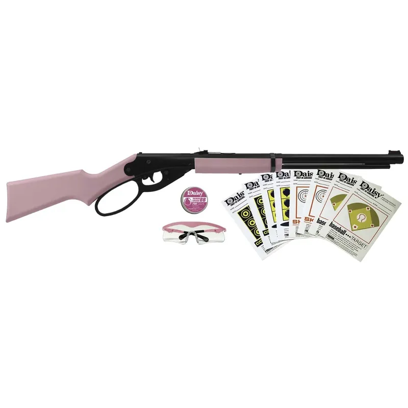 Daisy Pink Lever Action Carbine BB Gun Fun Kit