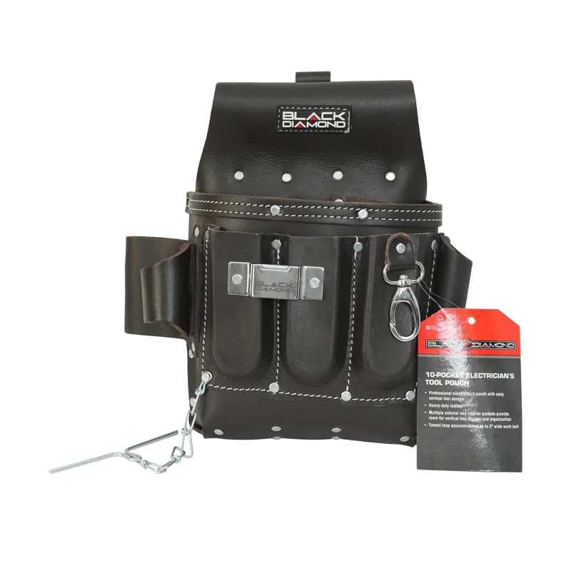 Black Diamond™ 10-Pocket Electrician‘s Tool Pouch