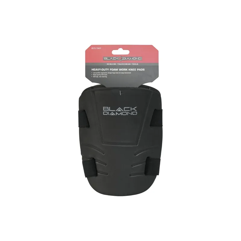 Black Diamond™ Heavy-Duty Foam Work Knee Pads