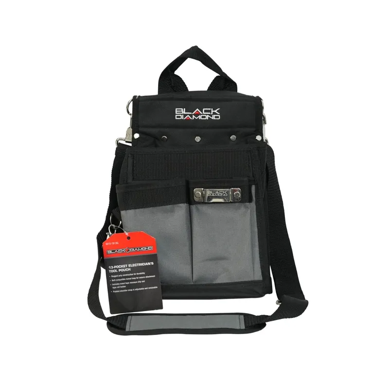 Black Diamond™ 13-Pocket Electrician‘s Tool Pouch
