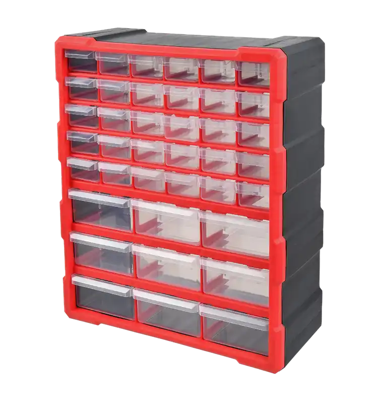 Black Diamond® 39-Drawer Storage Cabinet