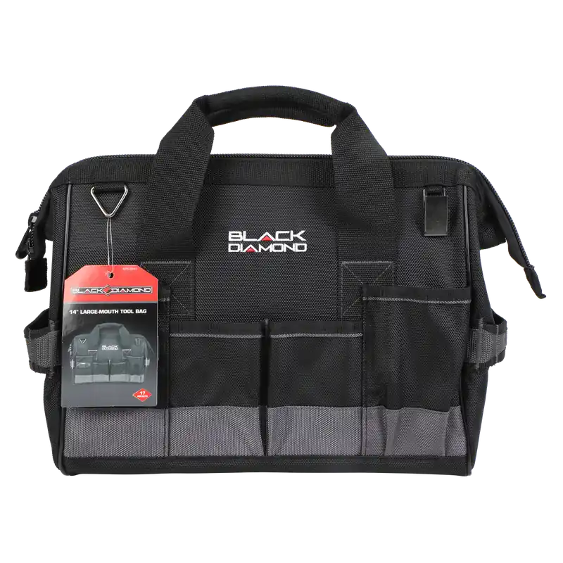 Black Diamond™ 14" Large-Mouth Tool Bag