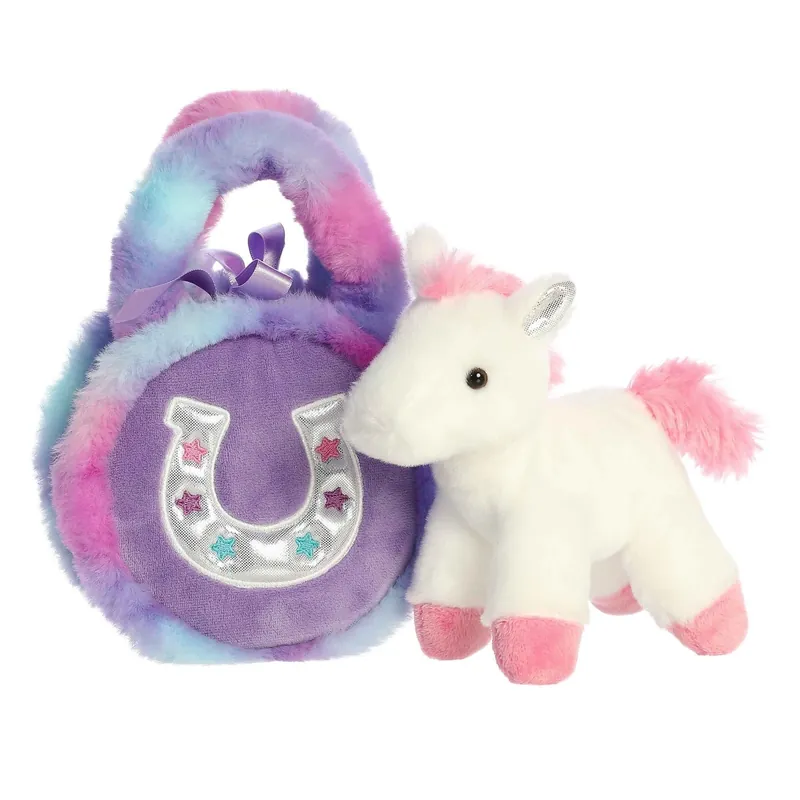 Aurora Fancy Pals™ - 7" Lavender Horseshoe Plush
