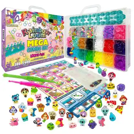 Rainbow Loom Loomipal Mega Combo Bracelet Kit