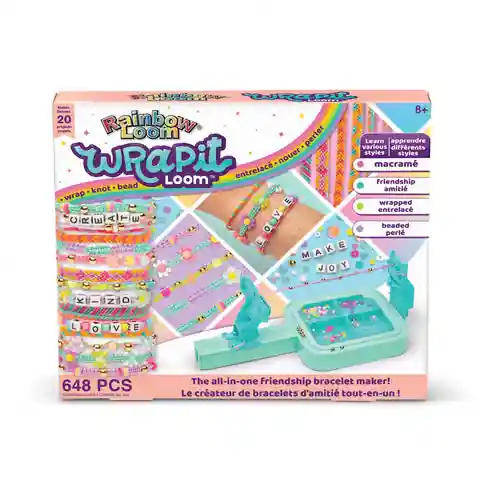 Rainbow Loom Wrapit Loom Bracelet Making Kit