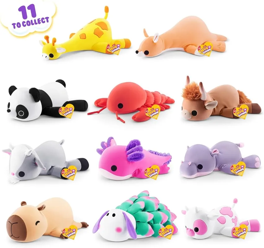 Zuru Hug-A-Lumps Medium Weighted Plush Stuffed Animal - Assorted Styles