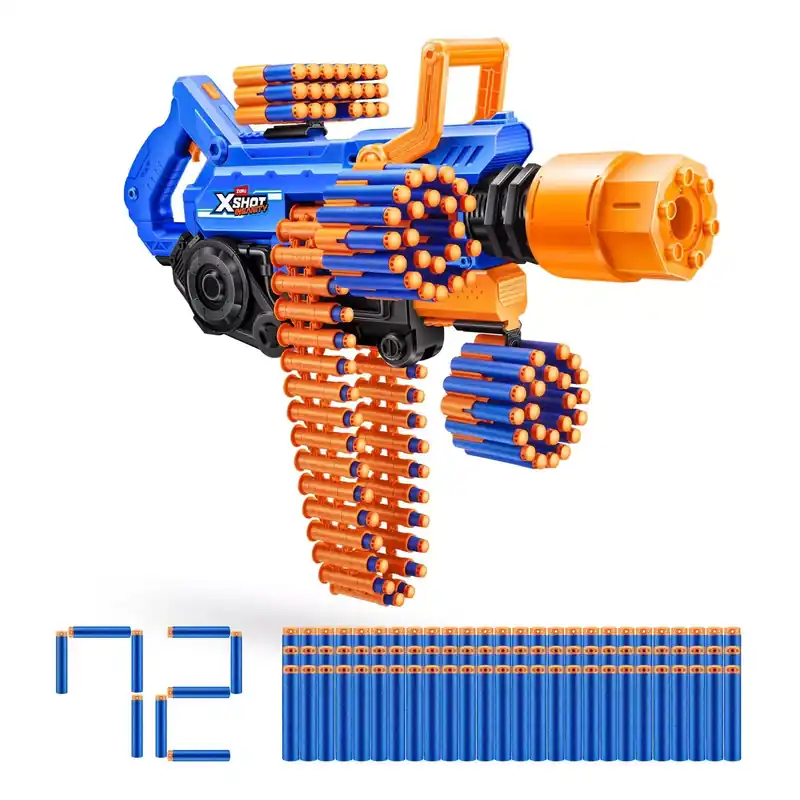 Zuru XSHOT Insanity Smoking Barrel Toy Dart Blaster