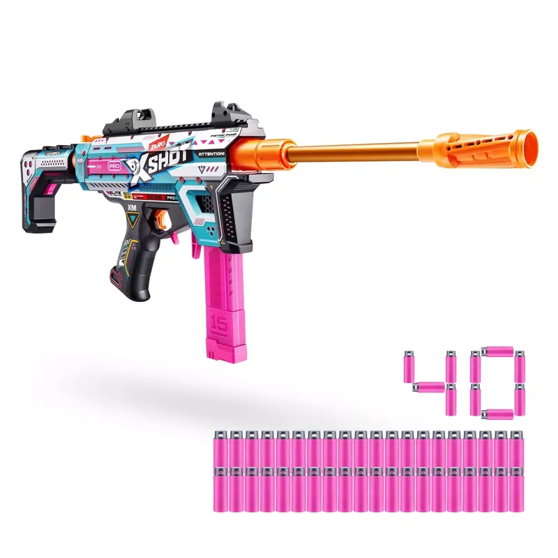 Zuru XSHOT Pro Motorized Piston Pump Toy Dart Blaster