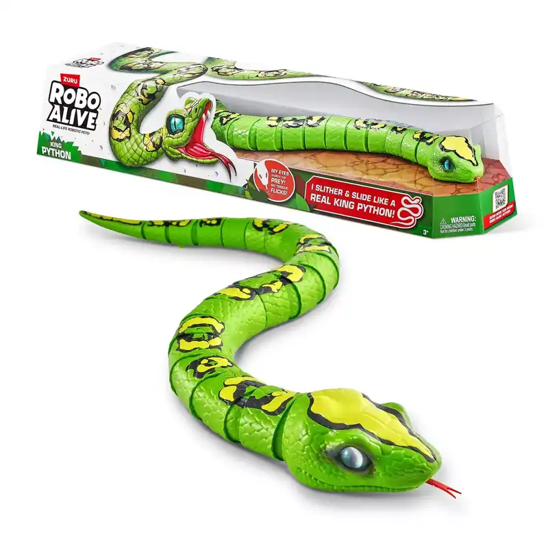 Zuru Robo Alive 31" King Python Snake Robotic Toy