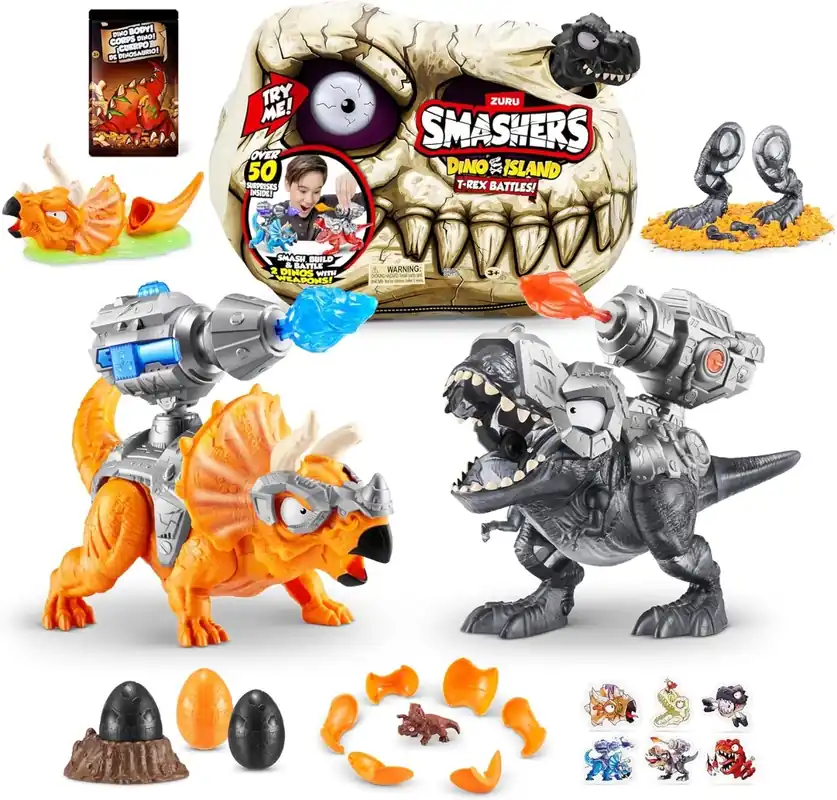Zuru Smashers Dino Island T-Rex Battles - Assorted Styles