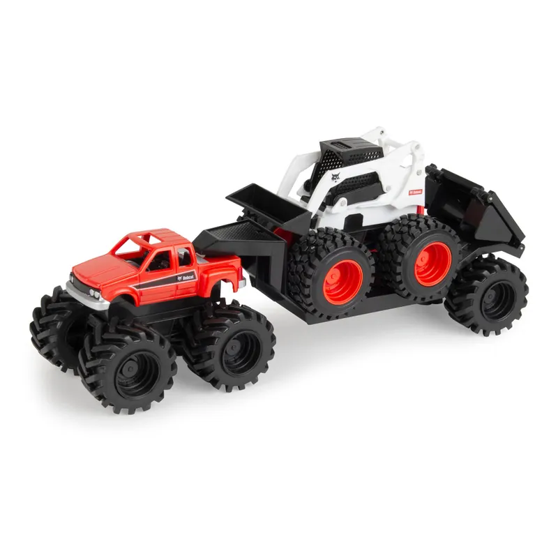 Tomy Bobcat Monster Treads 3-Piece Hauling Toy Set