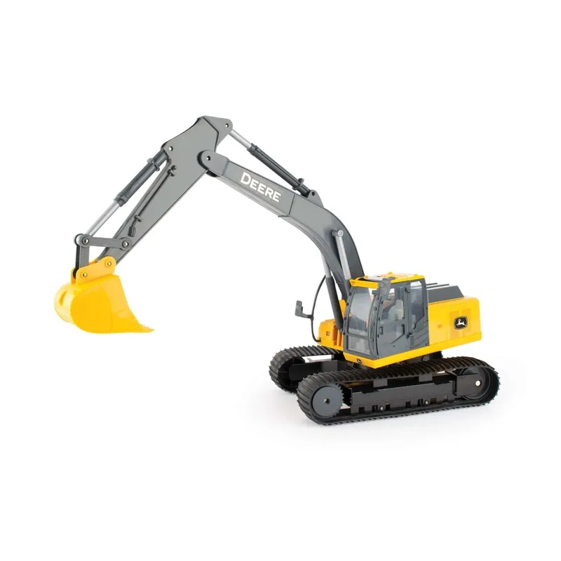 Big Farm 1/16 John Deere Excavator with Lights & Sounds Toy