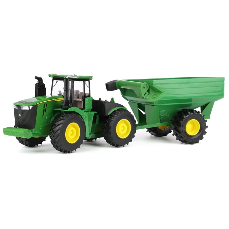 ERTL 1/32 John Deere 9R Tractor with Grain Wagon Toy
