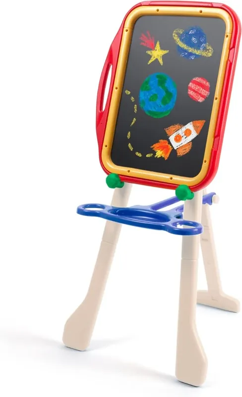 Group Sales Crayola Tripod Easel 4-in-1 Magnetic, Dry-Erase, Chalkboard