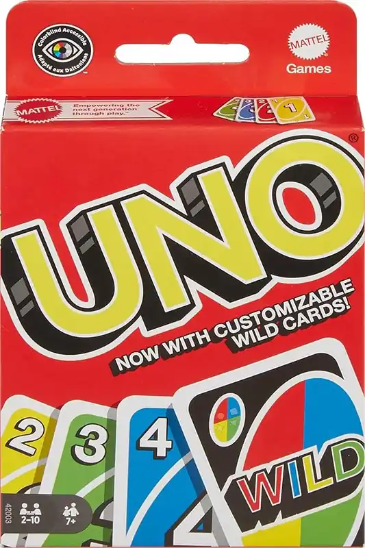 Mattel UNO Color & Number Matching Card Game