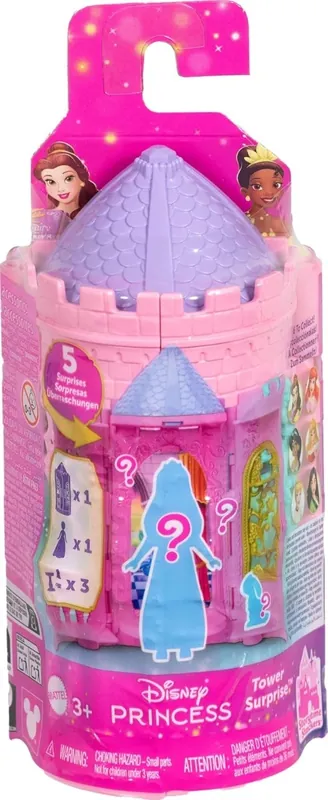 Mattel Disney Princess Tower Surprise Small Dolls & Stacking Playset - Assorted Styles