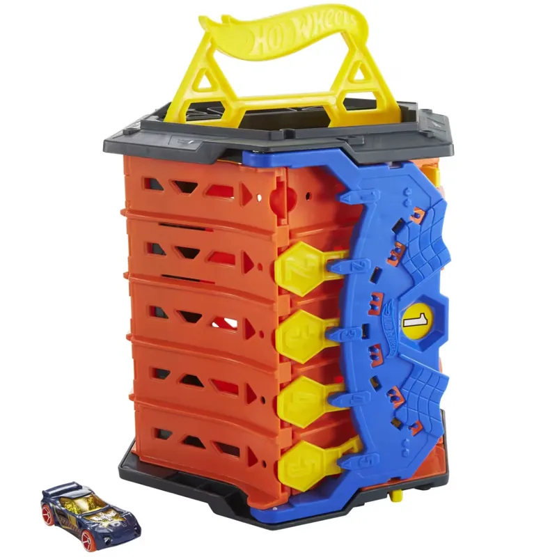 Mattel Hot Wheels Roll Out Raceway Track Set Playset