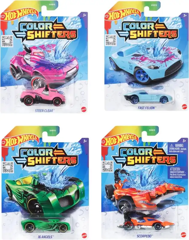 Mattel Hot Wheels Color Shifters Vehicles - Assorted Styles