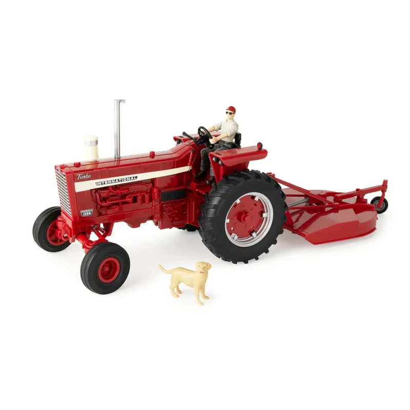 ERTL Big Farm Farmall 1 16 Scale 1256 Tractor with Mower (44380)