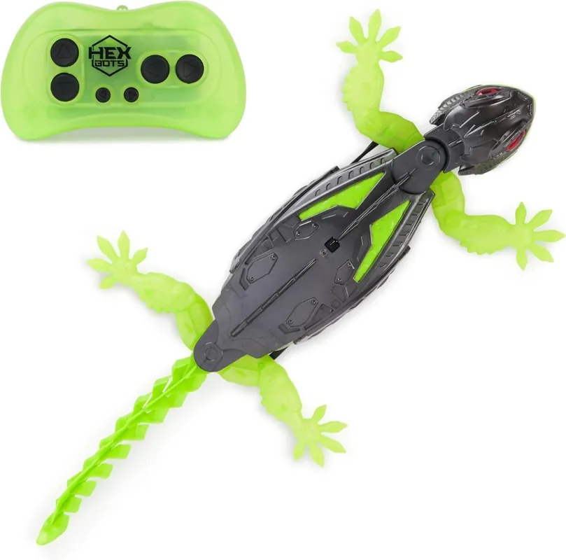Spin Master HEX BOTS Wallcrawler Gecko Remote Control Robot Toy