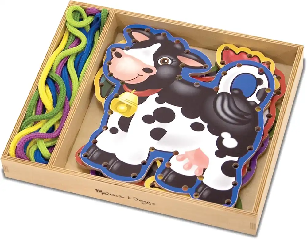 Melissa & Doug Lace & Trace Farm Activity Set