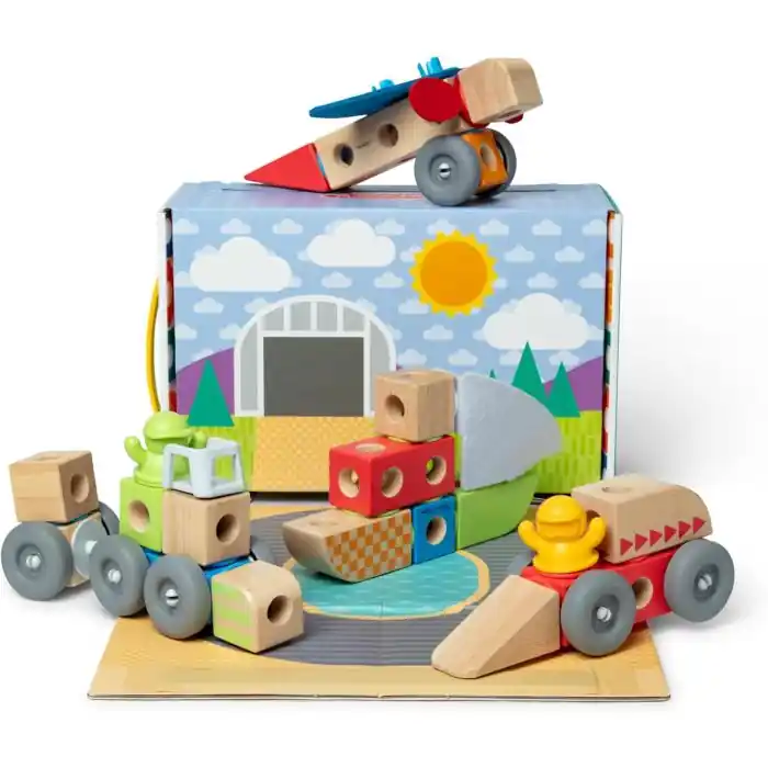 Melissa & Doug Blockables™ Vehicles Play Set