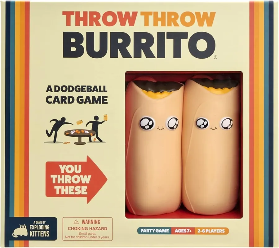 Exploding Kittens Throw Throw Burrito Game