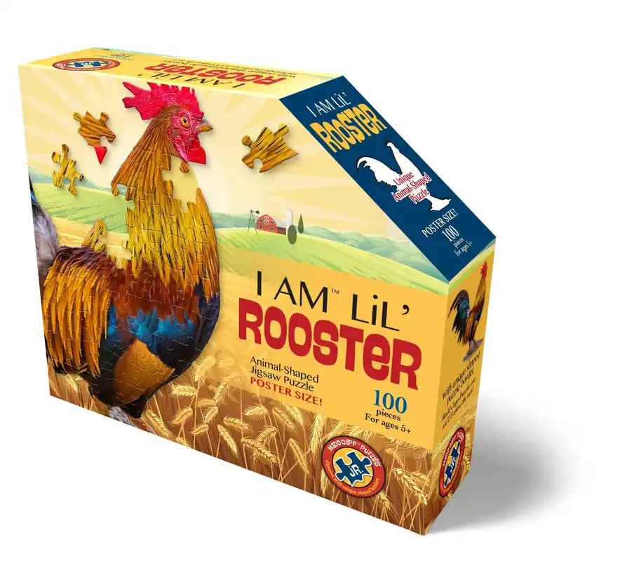 Madd Capp Lil‘ Rooster 100 Piece Jigsaw Puzzle