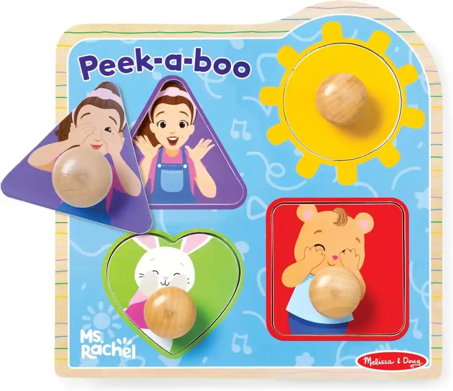 Melissa & Doug Ms. Rachel Jumbo Knob Puzzle
