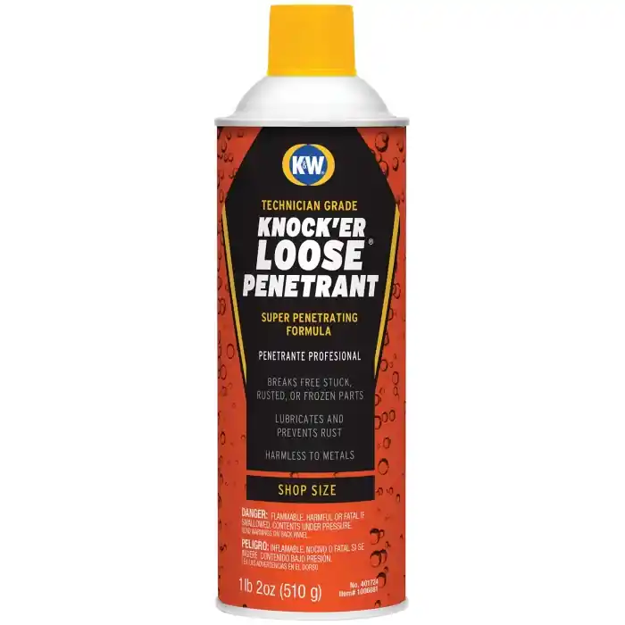 K&W® Tech Grade Knock‘er Loose® Lubricant Penetrant 18oz