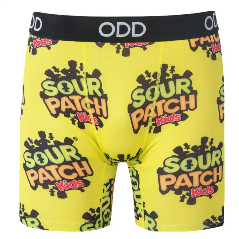 Odd Sox Men‘s Sour Patch Kids Logo Boxer Briefs