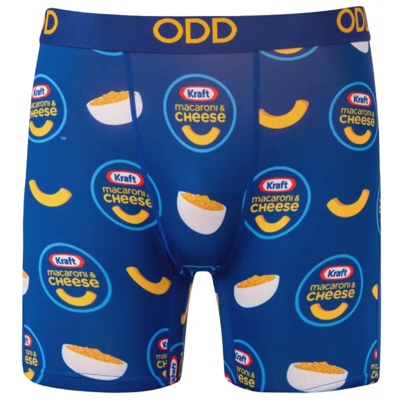 Odd Sox Men‘s Kraft Mac & Cheese Boxer Briefs