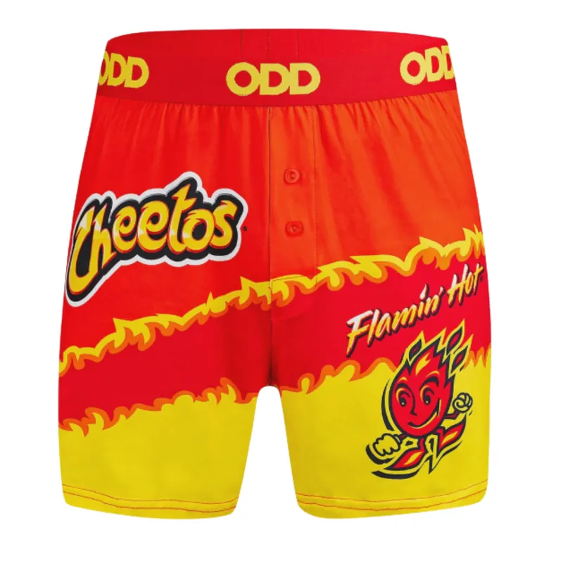 Odd Sox Men‘s Cheetos Flamin‘ Hot Lounge Shorts