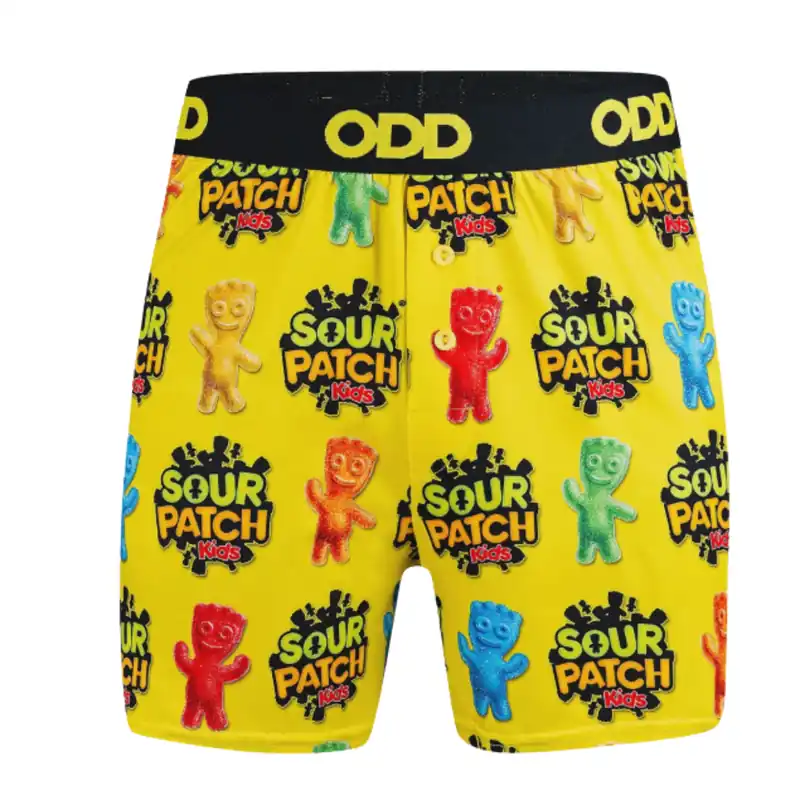 Odd Sox Men‘s Sour Patch Kids All Over Lounge Shorts