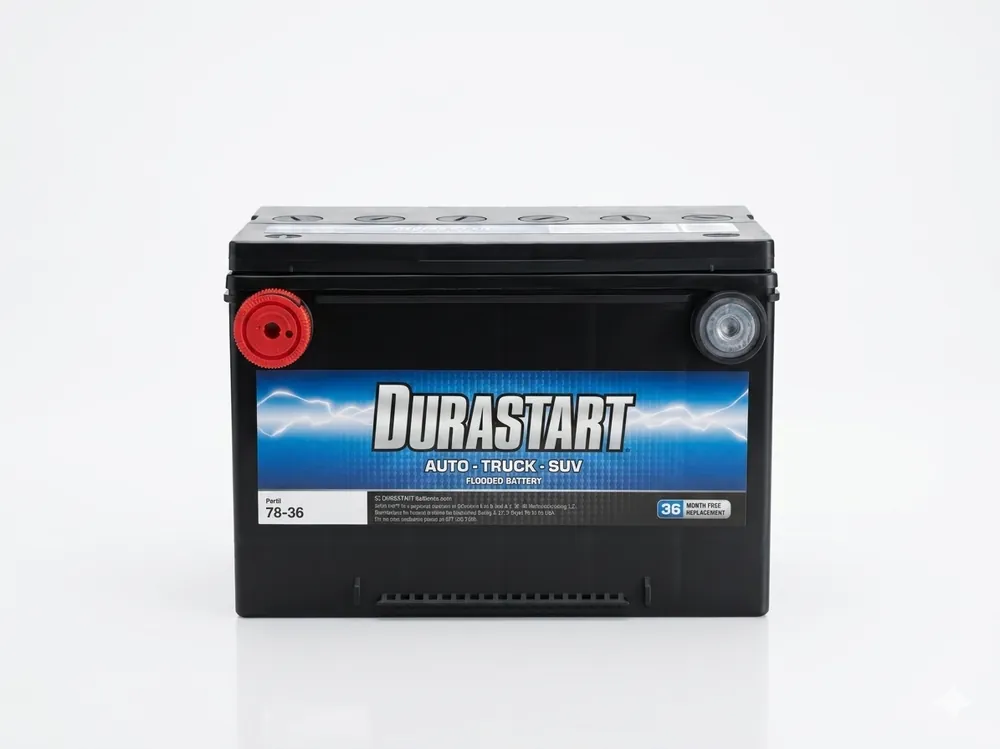 Durastart 800CCA Auto Battery 78-36
