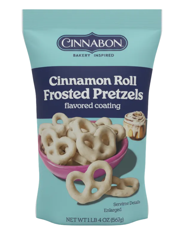 Cinnabon Bakery - Cinnamon Roll Frosted Pretzels 20 oz.