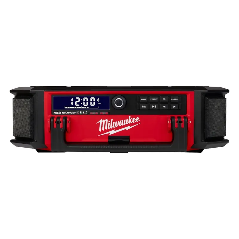 Milwaukee 2950-20 M18™ Jobsite Radio + Charger w/ PACKOUT™ Compatibility