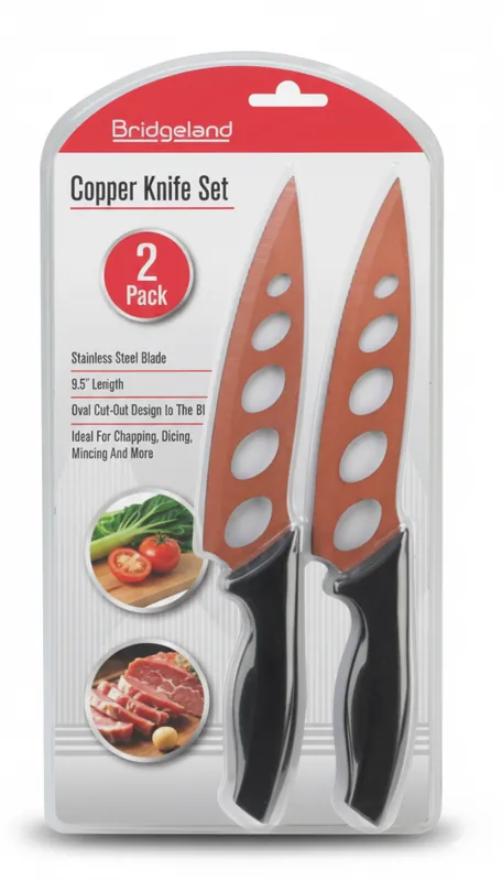 Bridgeland 2-Piece Copper Knife Set