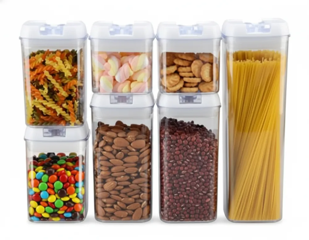 Food Storage Container Set - 7 Pieces